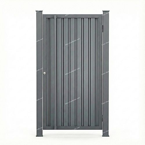 Хвіртка з профнастилу