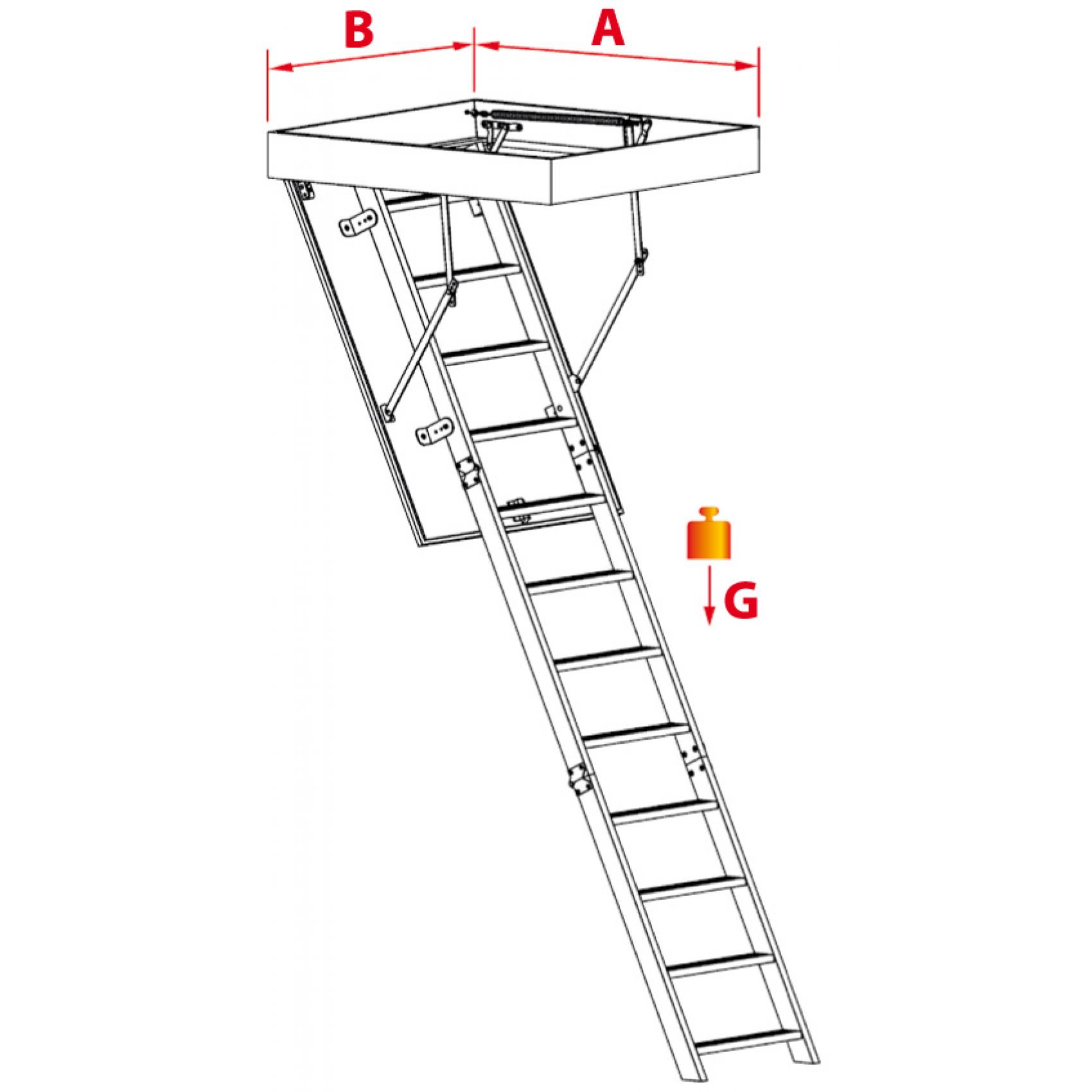 Чердачная лестница с люком размеры. Чердачная лестница Oman prima. Лестница чердачная lws 60*120/280 схема. Чердачная лестница Oman Compact Termo 550*1000*2800. Лестница чердачная складная с люком Oman Polar 55-120-280.