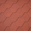 Superglass HEX Tile Red 