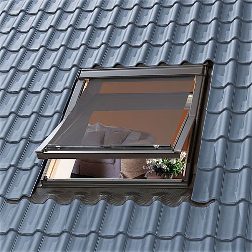 Штора на сонячній батареї Velux MSL 55x78 см