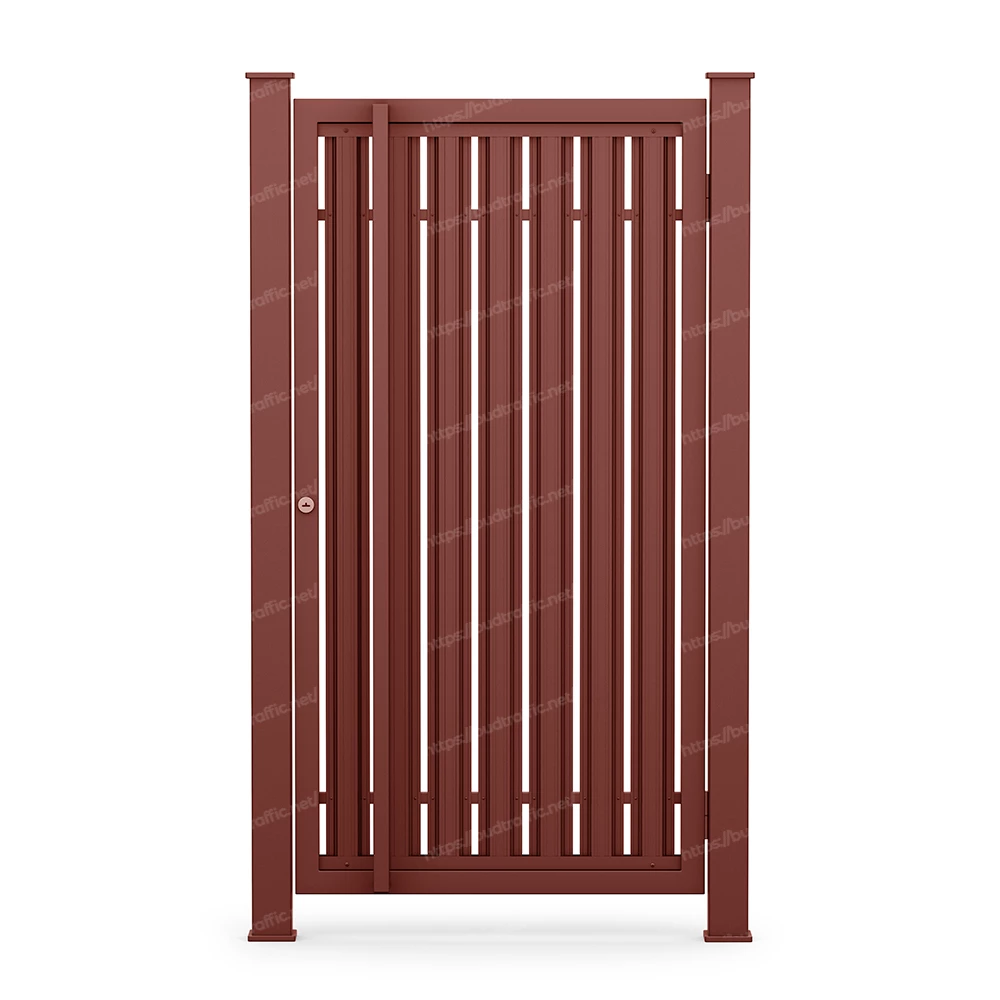 Хвіртка з металевих штахет