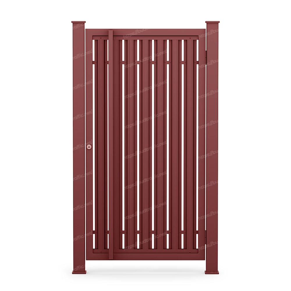 Хвіртка з металевих штахет