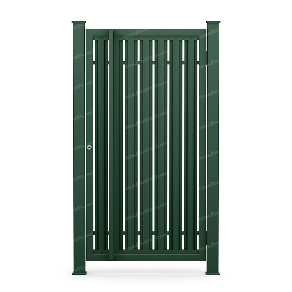 Хвіртка з металевих штахет