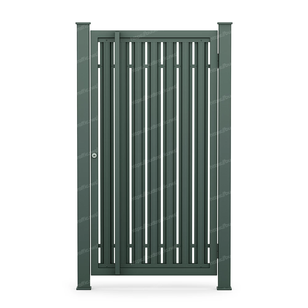 Хвіртка з металевих штахет