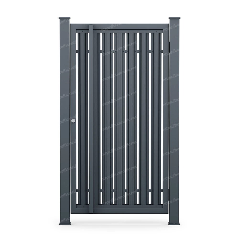 Хвіртка з металевих штахет