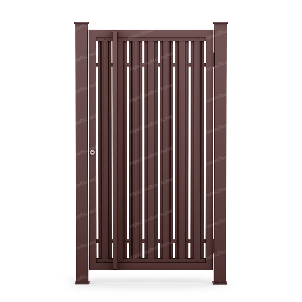 Хвіртка з металевих штахет