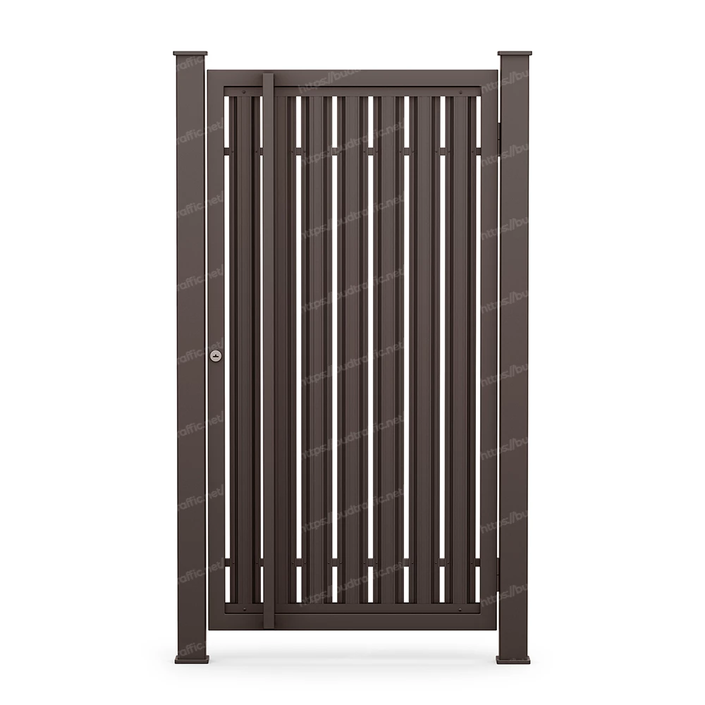 Хвіртка з металевих штахет