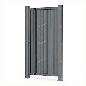 Хвіртка з профнастилу