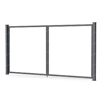 Каркас розпашних воріт