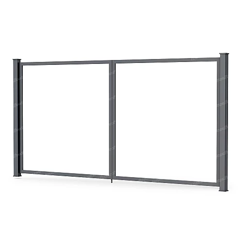 Каркас розпашних воріт