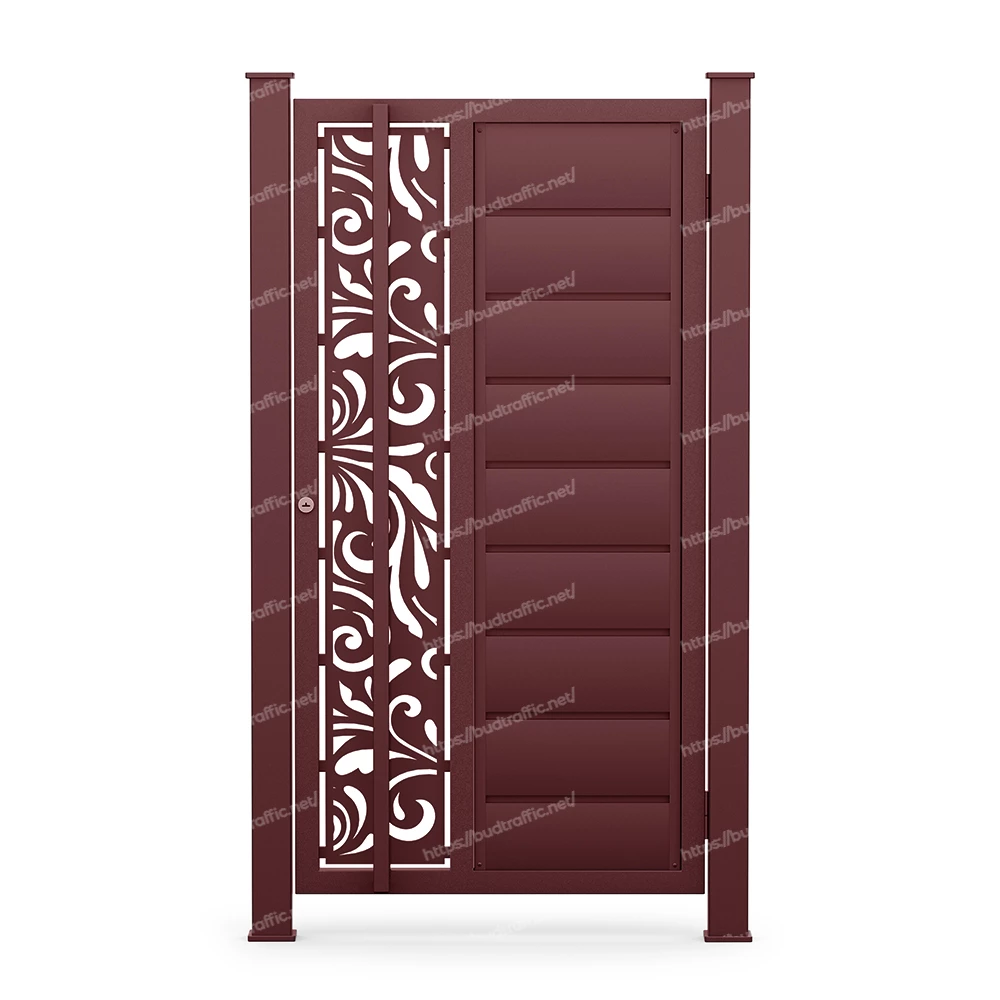 Комплект для хвіртки Горизонт з декоративною вставкою (Звари сам)