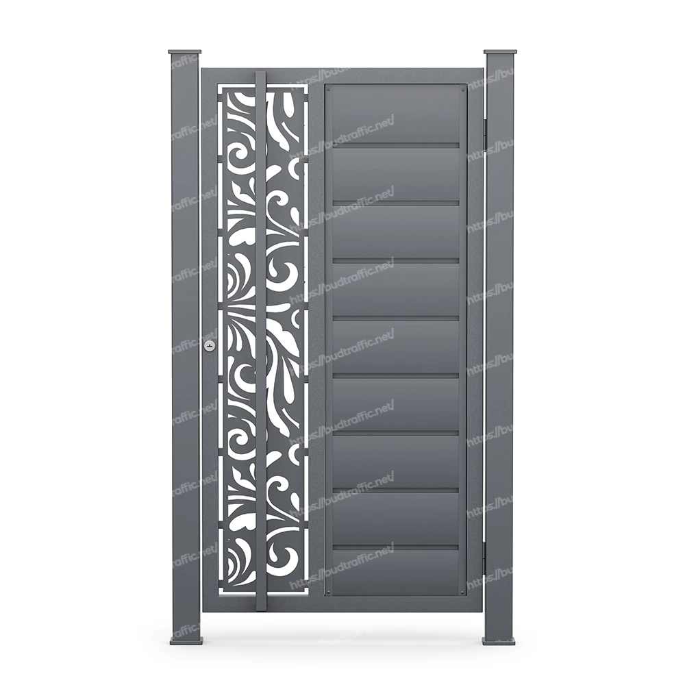 Комплект для хвіртки Горизонт з декоративною вставкою (Звари сам)