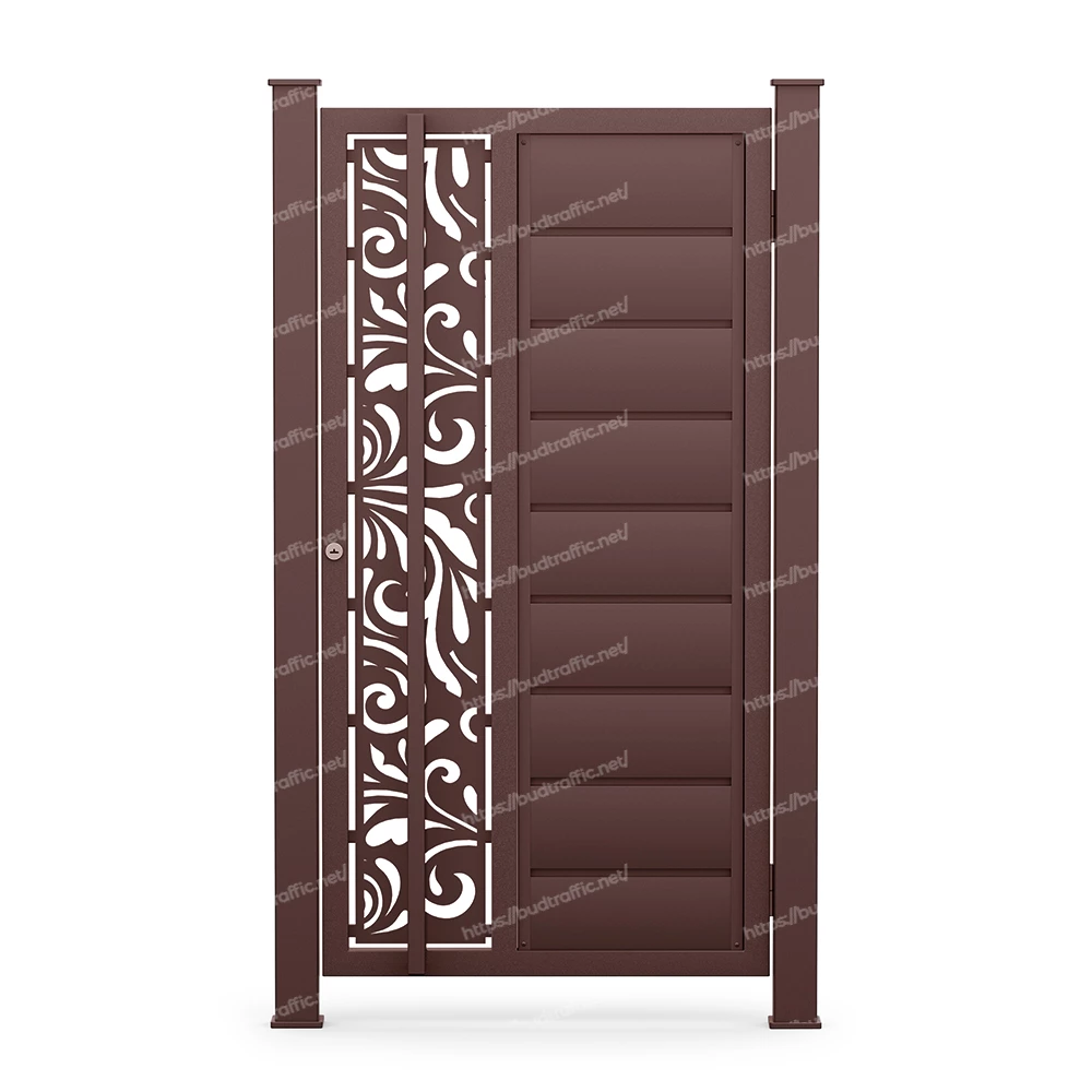 Комплект для хвіртки Горизонт з декоративною вставкою (Звари сам)