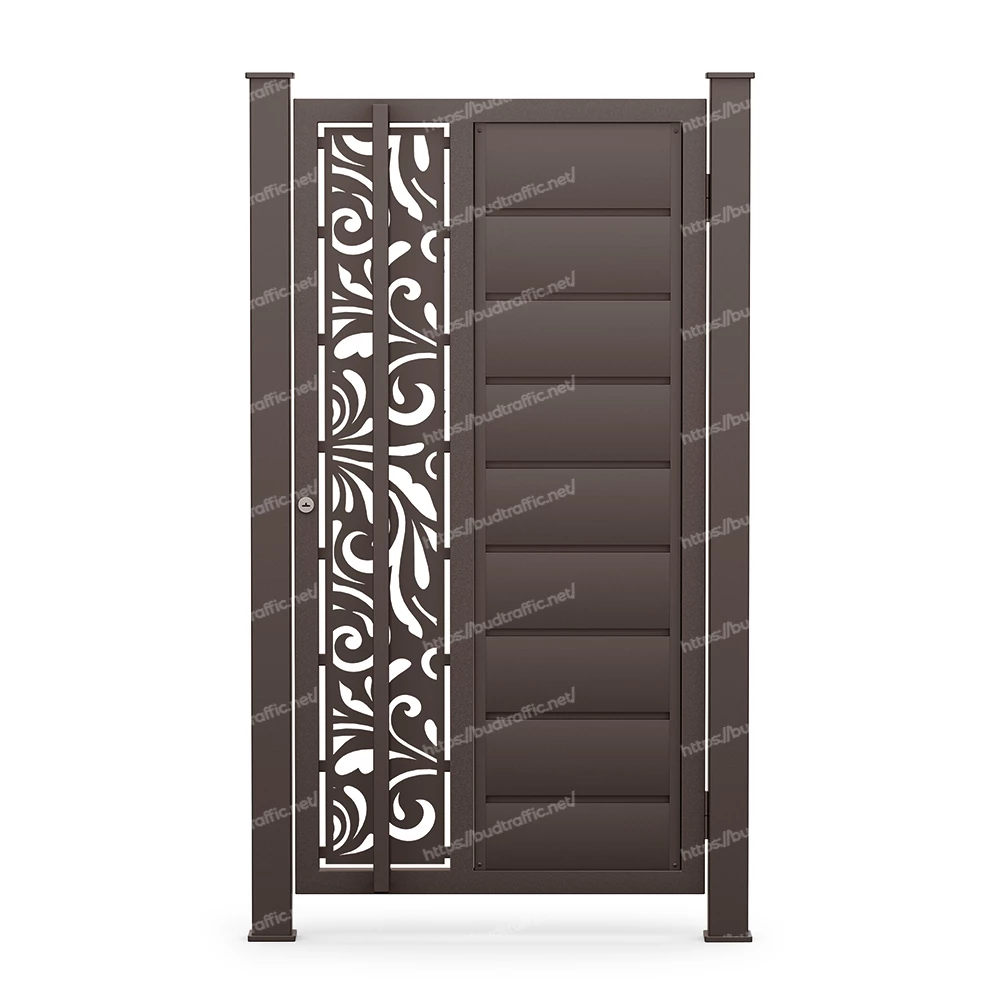 Комплект для хвіртки Горизонт з декоративною вставкою (Звари сам)