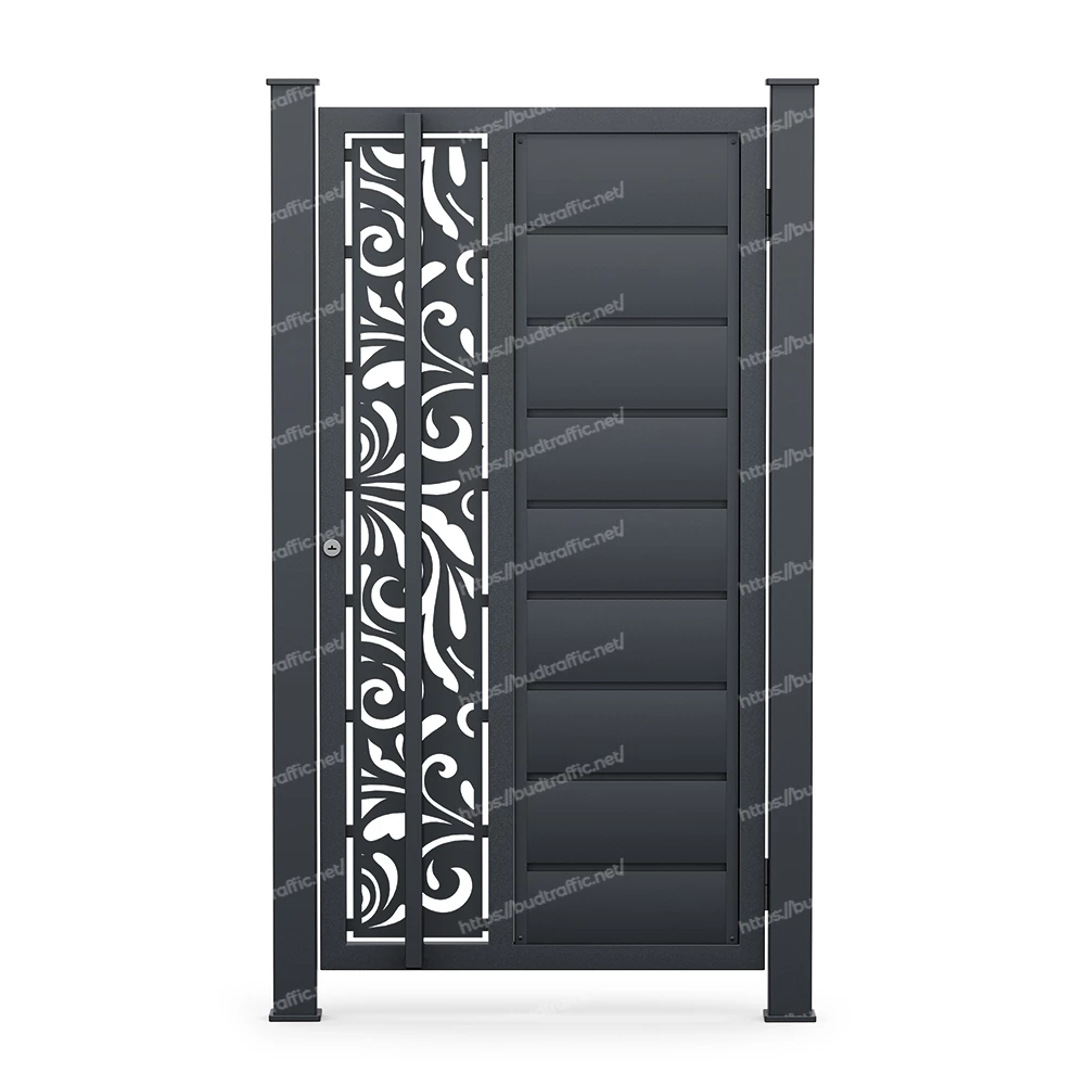 Комплект для хвіртки Горизонт з декоративною вставкою (Звари сам)