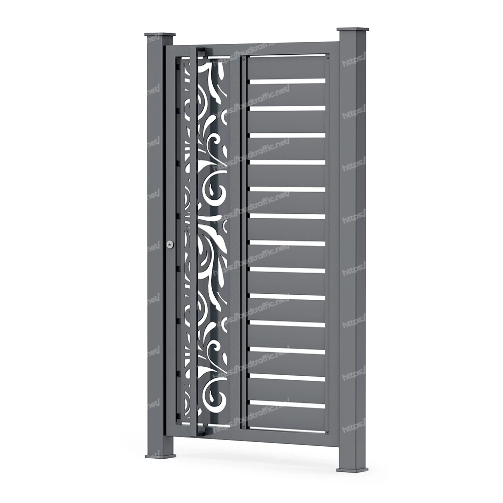 Хвіртка Ранчо з декоративною вставкою