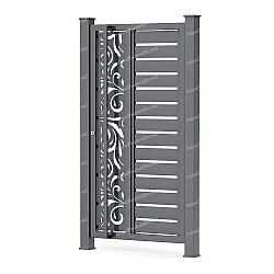 Хвіртка Ранчо з декоративною вставкою Хвіртка Ранчо з декоративною вставкою