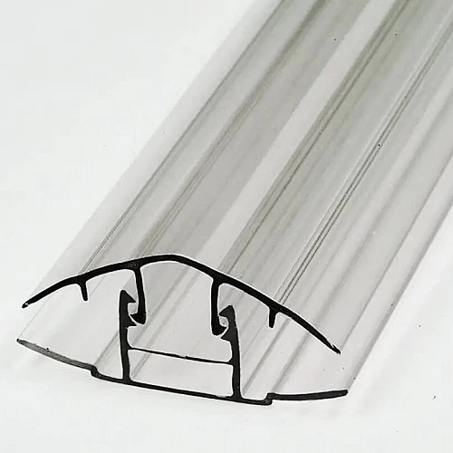 Профіль з'єднувальний (база - кришка) для полікарбонату