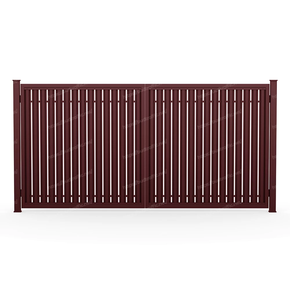 Комплект для розпашних воріт з євроштахетника (Зроби сам)