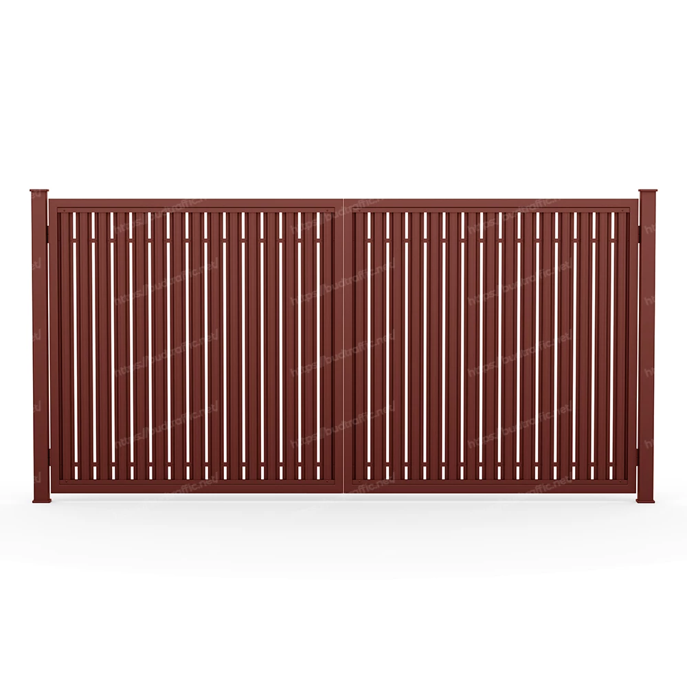 Комплект для розпашних воріт з євроштахетника (Зроби сам)