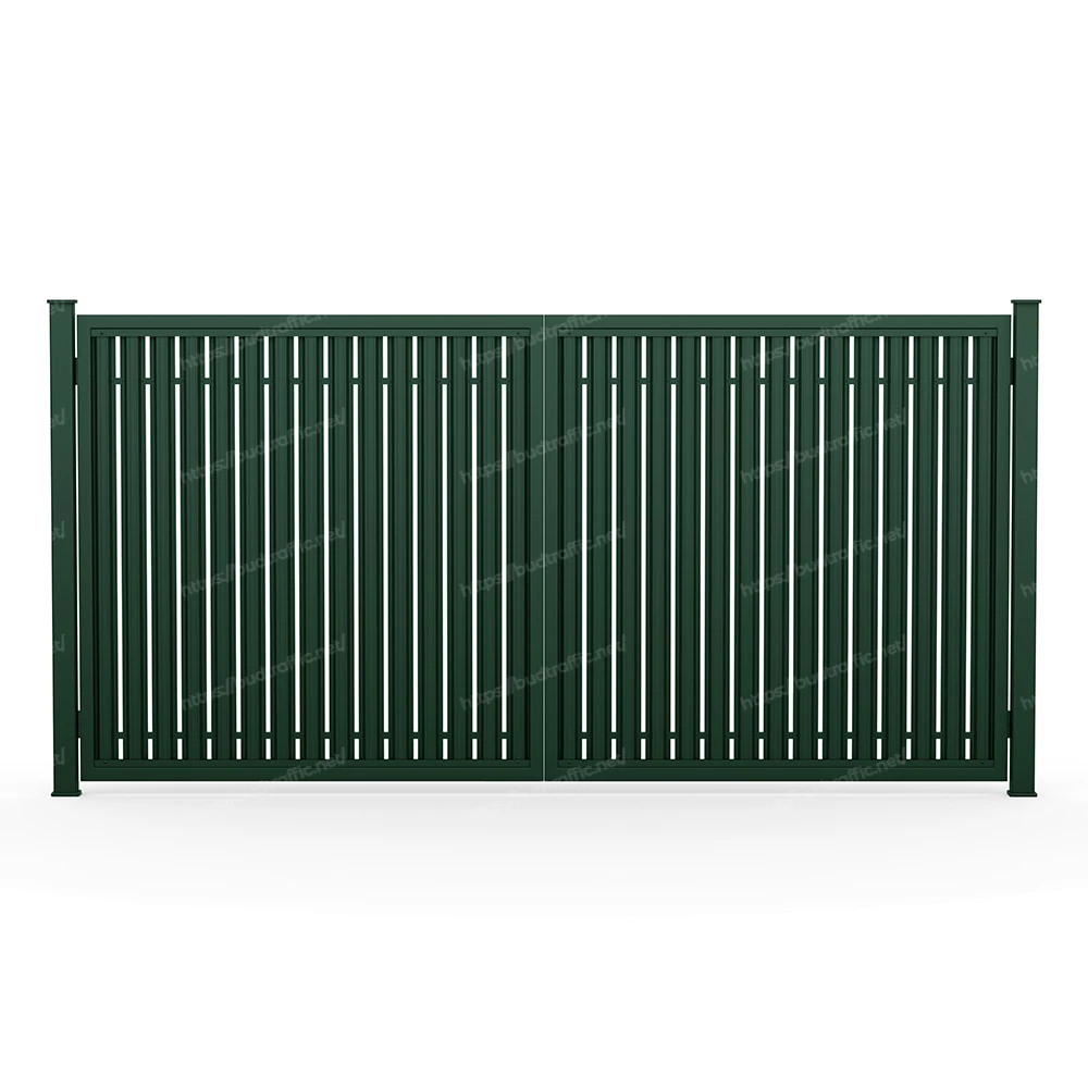 Комплект для розпашних воріт з євроштахетника (Зроби сам)