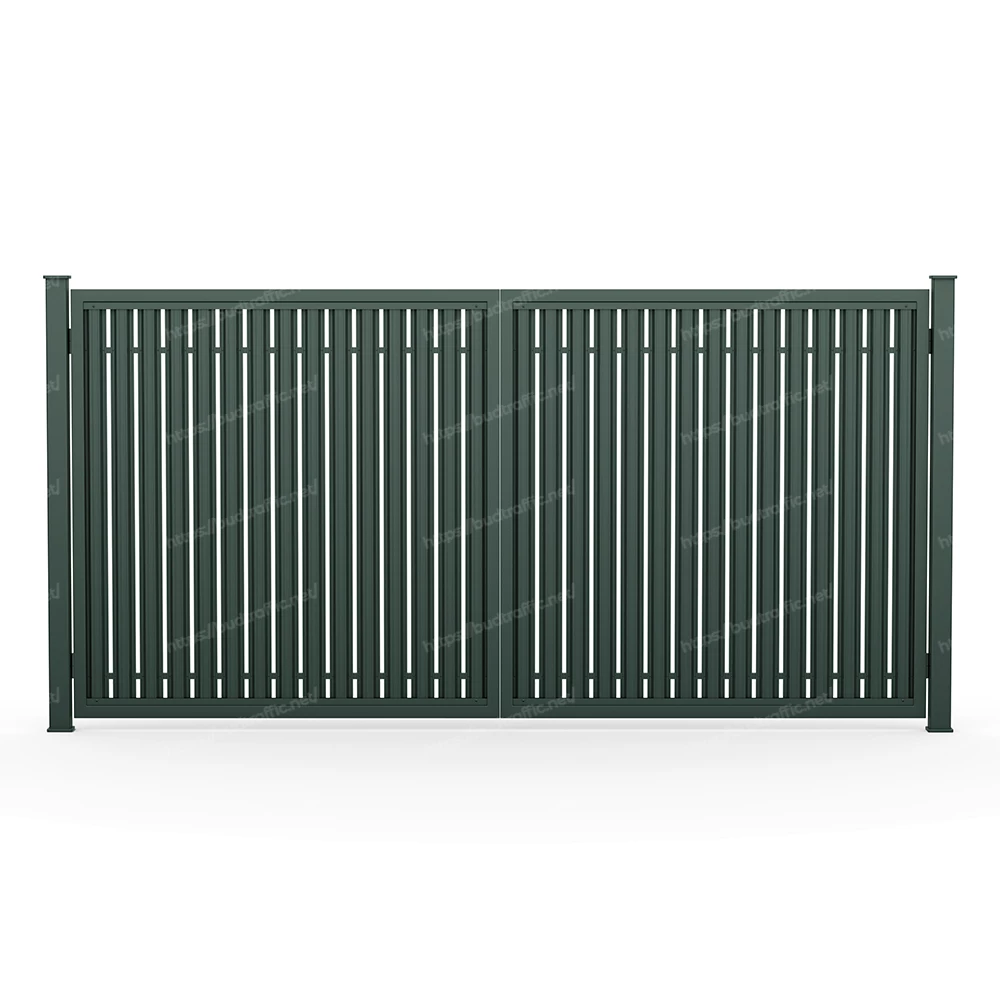 Комплект для розпашних воріт з євроштахетника (Зроби сам)