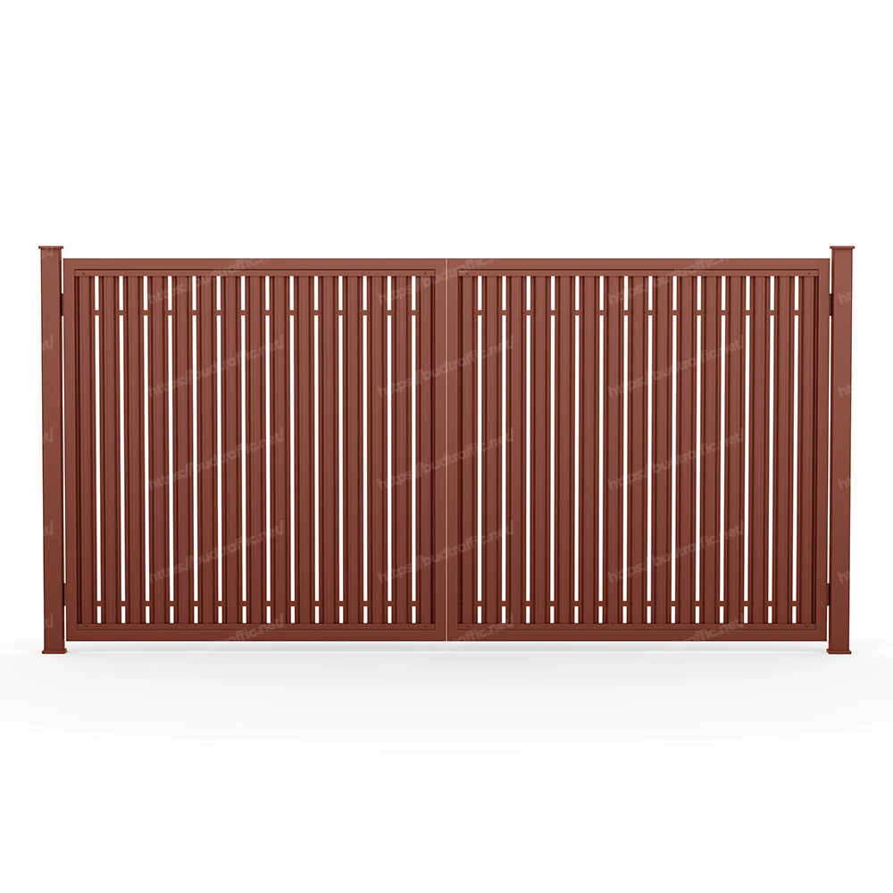 Комплект для розпашних воріт з євроштахетника (Зроби сам)