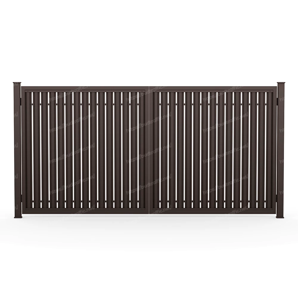 Комплект для розпашних воріт з євроштахетника (Зроби сам)