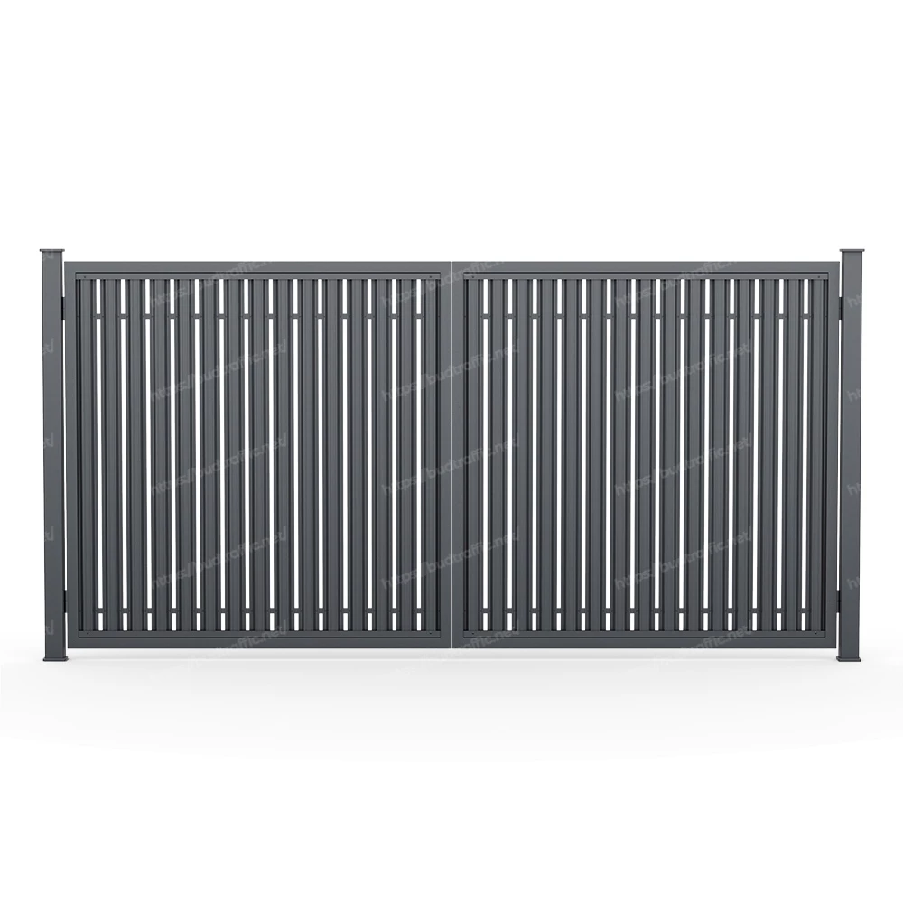 Комплект для розпашних воріт з євроштахетника (Зроби сам)