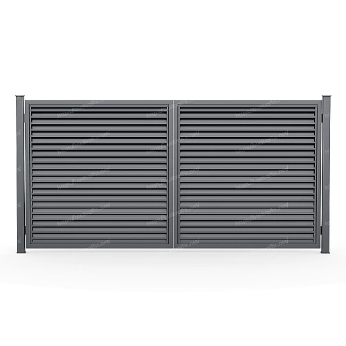 Розпашні ворота Жалюзі