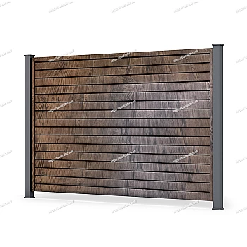 Жалюзі Flat під дерево Південна Корея 0.4мм