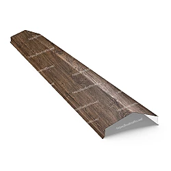 Парапет двоскатний під дерево Південна Корея 0.4мм Парапет двоскатний під дерево Південна Корея 0.4мм