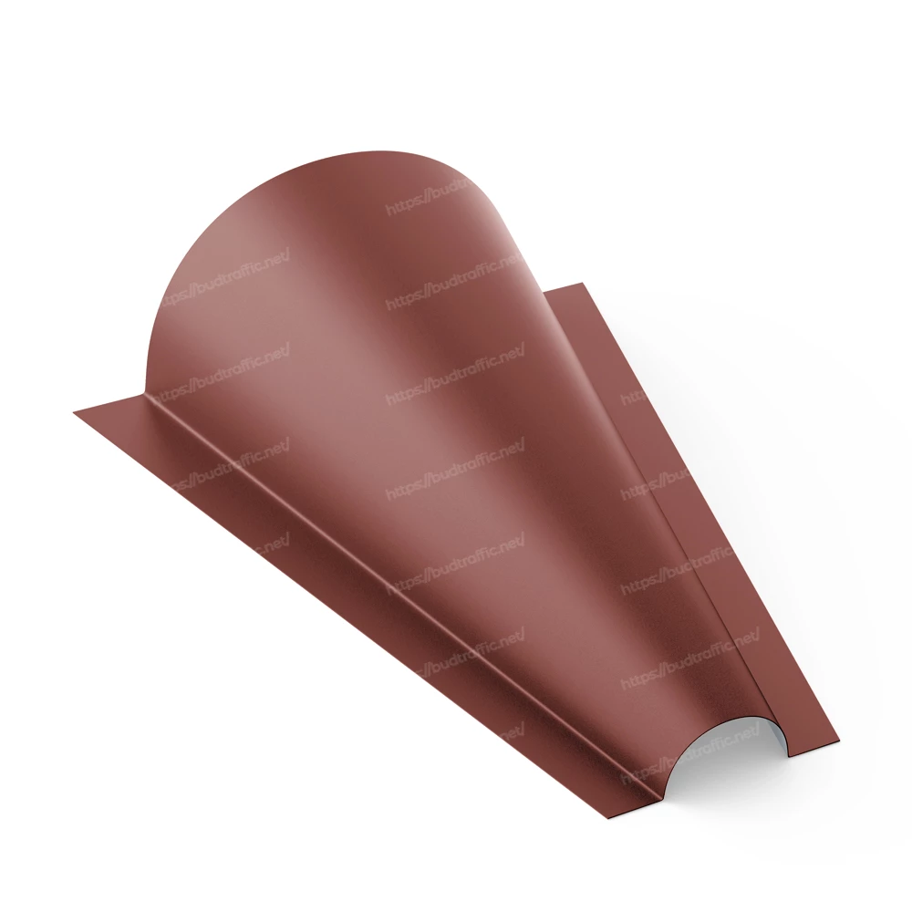 Заглушка конька круглого конусна Луцьк ціна купити