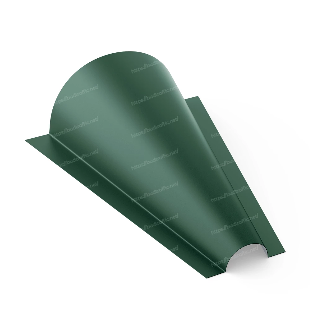 Заглушка конька круглого конусна Луцьк ціна купити