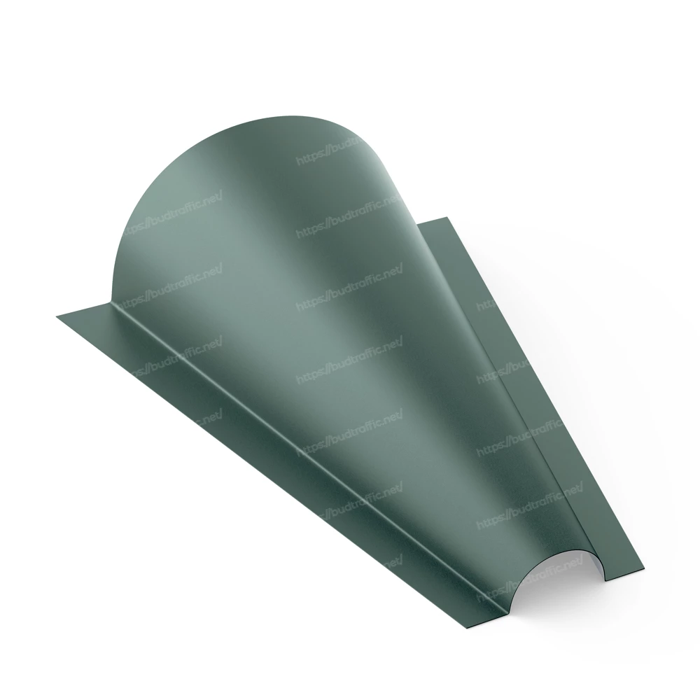 Заглушка конька круглого конусна Луцьк ціна купити