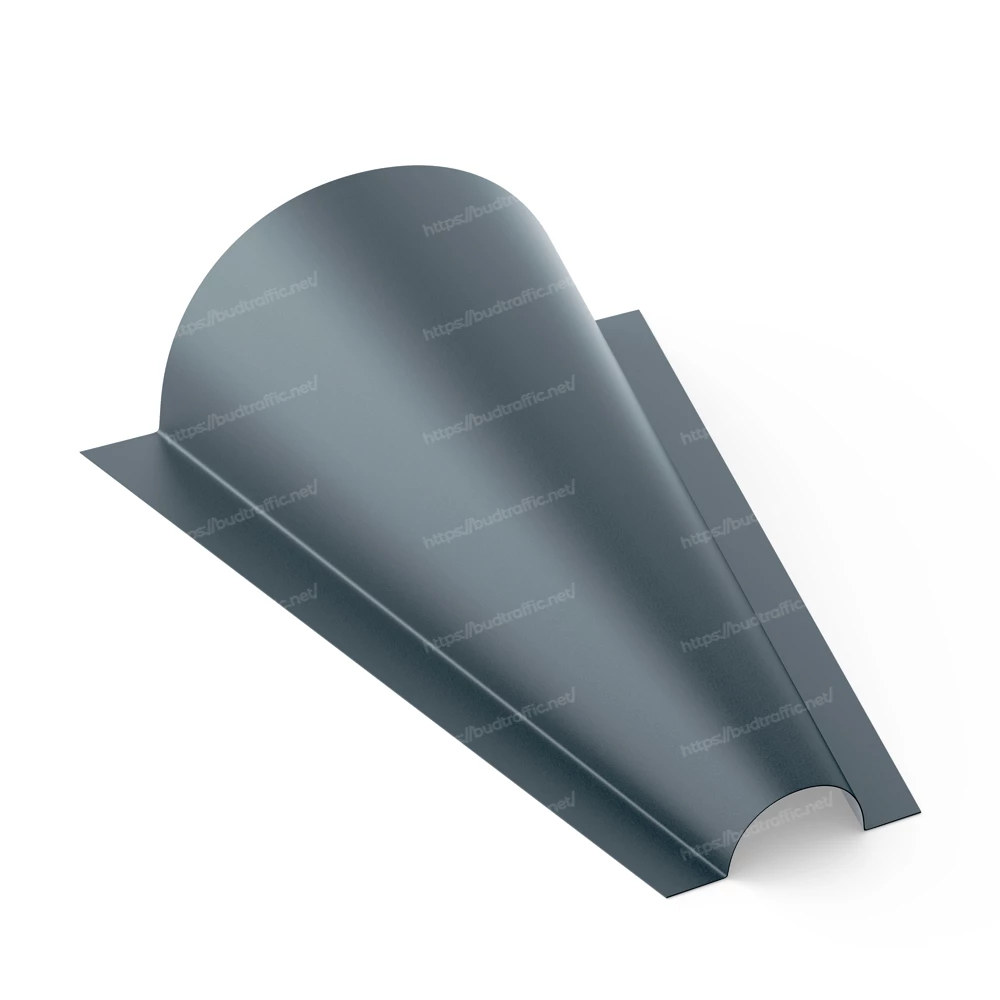 Заглушка конька круглого конусна Луцьк ціна купити