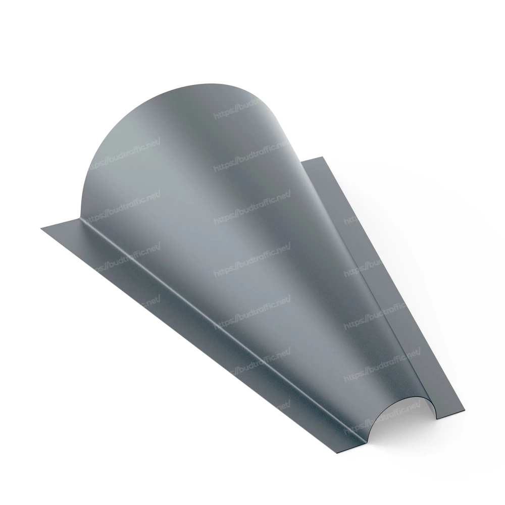 Заглушка конька круглого конусна Луцьк ціна купити