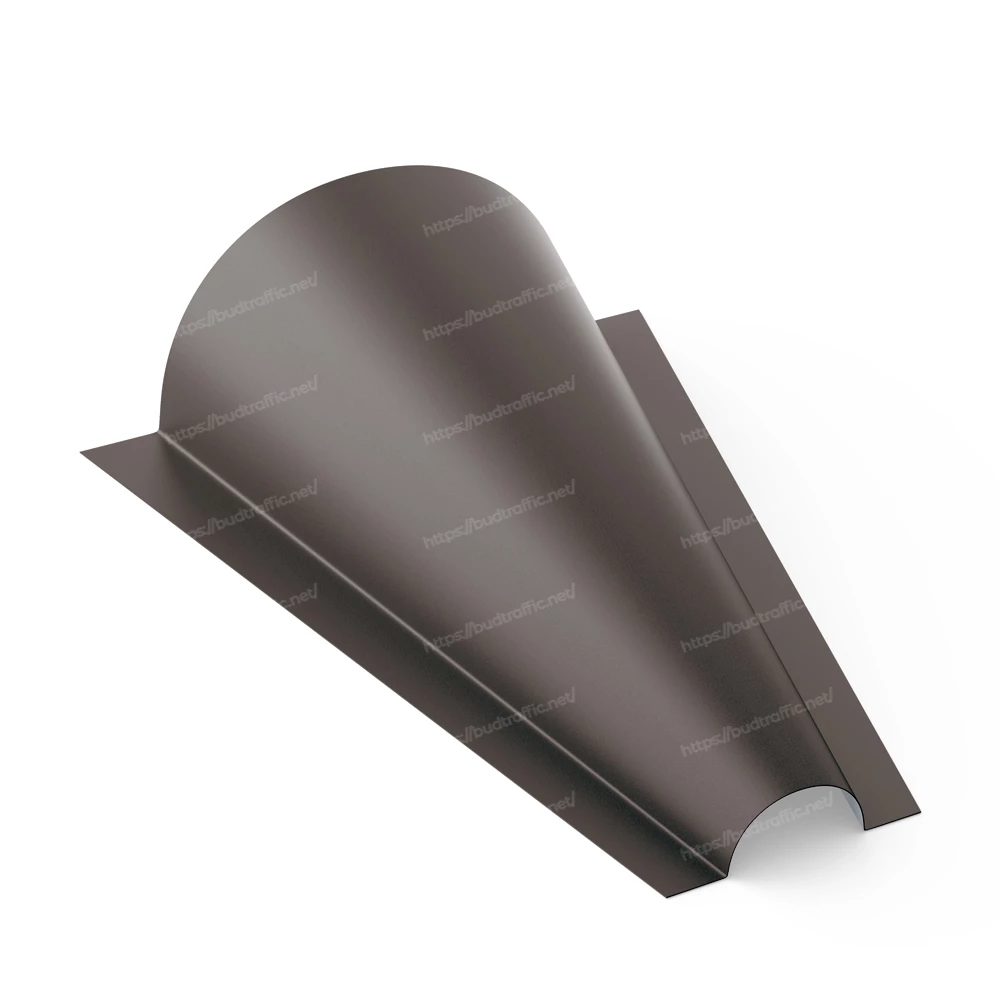 Заглушка конька круглого конусна Луцьк ціна купити