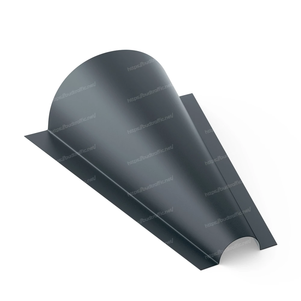 Заглушка конька круглого конусна Луцьк ціна купити