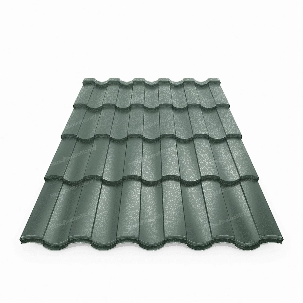 Металочерепиця Nefrit Crystal Польща 0.5мм Луцьк ціна купити