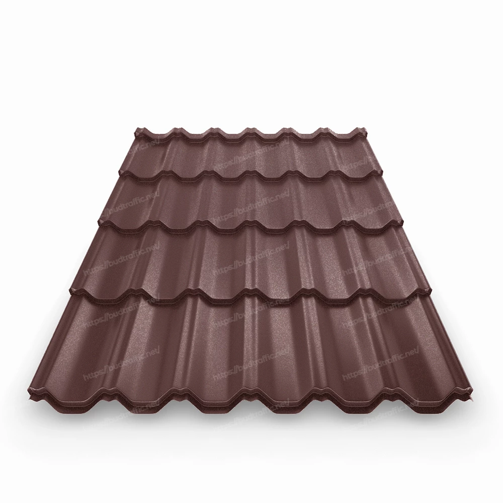 Металочерепиця POLA Crystal Польща 0.5мм