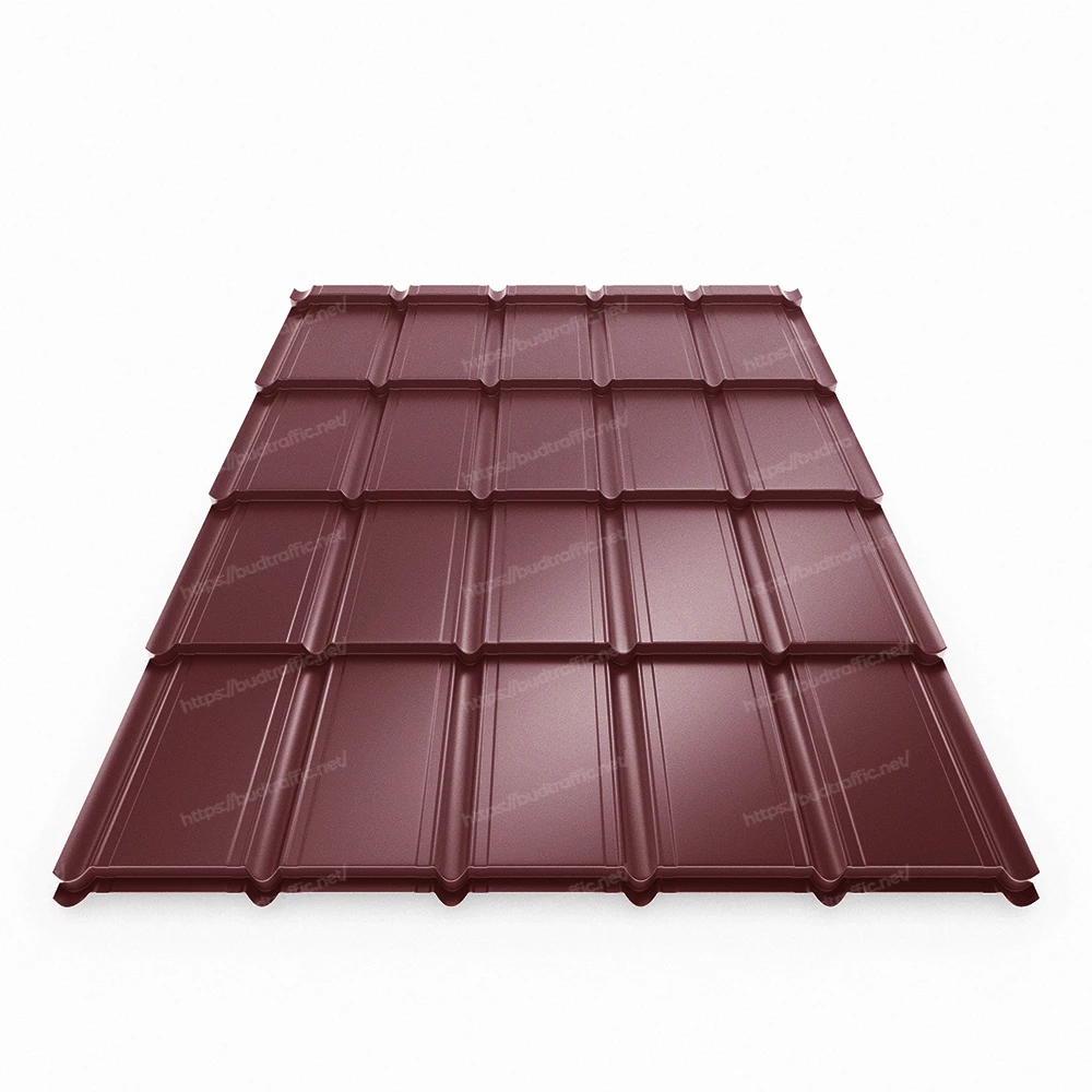 Металочерепиця Rubin Україна 0.45мм