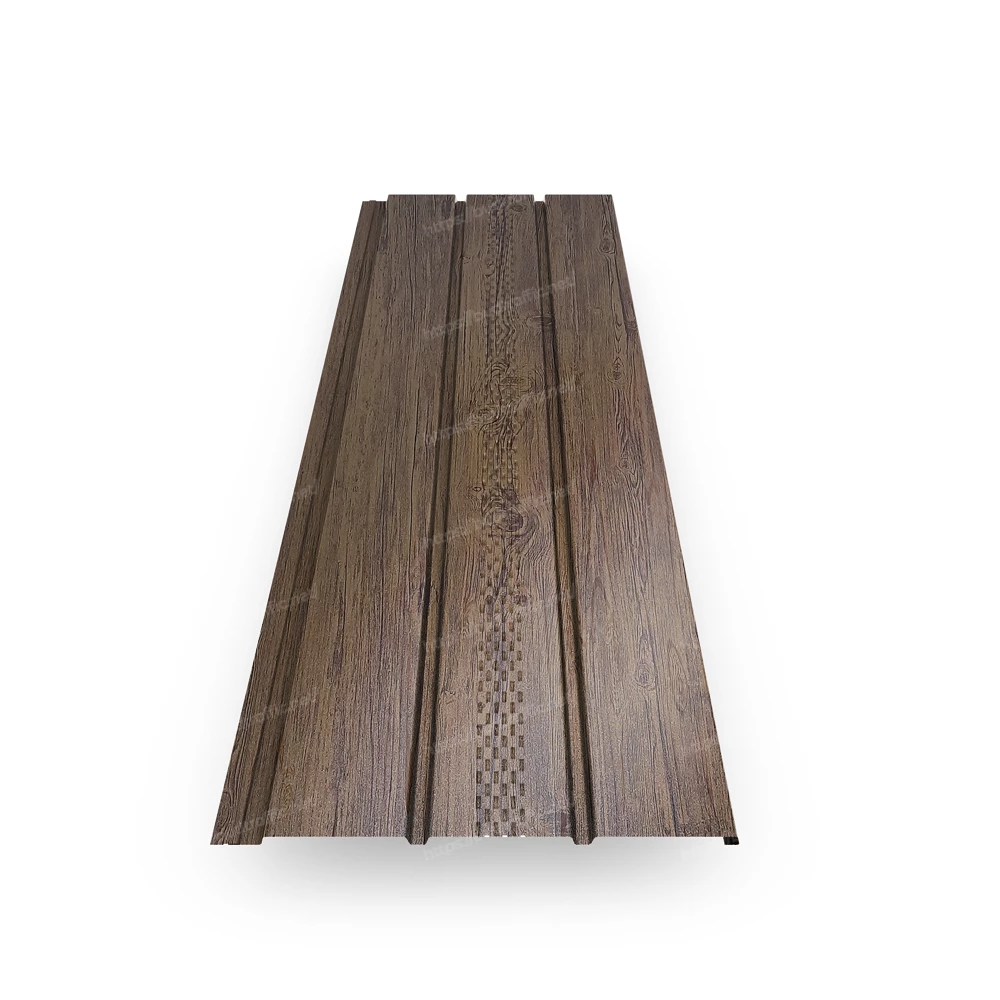 Софіт перфорований металевий під дерево Printech 0.4мм Луцьк ціна купити