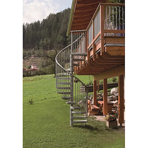 Гвинтові сходи RONDO ZINK PLUS