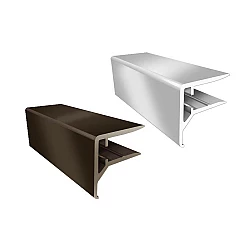 Алюмінієві F-подібні торцеві профілі Алюмінієві F-подібні торцеві профілі