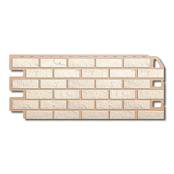 Фасадна панель - Цегла Біла