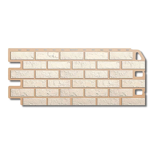 Фасадна панель - Цегла Біла