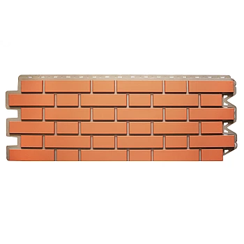 Фасадна панель - Клінкерна цегла Червона