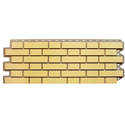 Фасадна панель - Клінкерна цегла Жовта