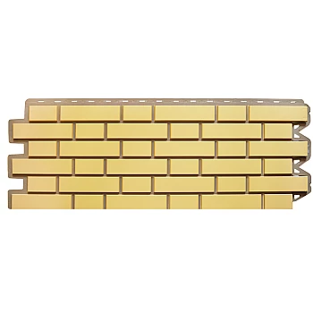 Фасадна панель - Клінкерна цегла Жовта